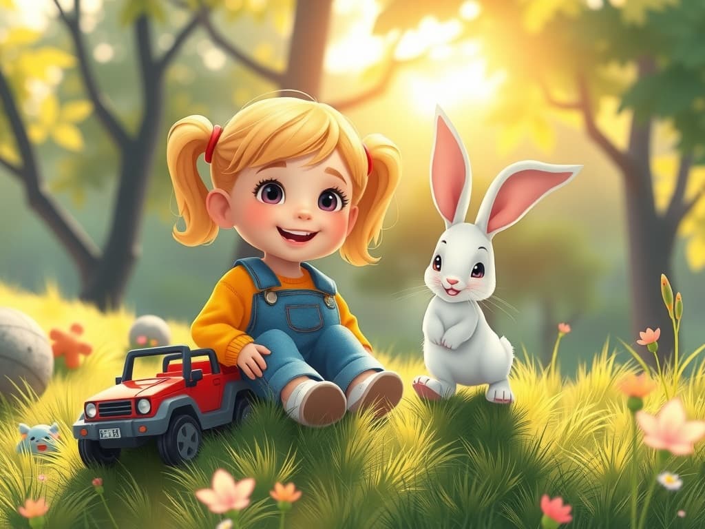 Lia and the Magical Little Cars