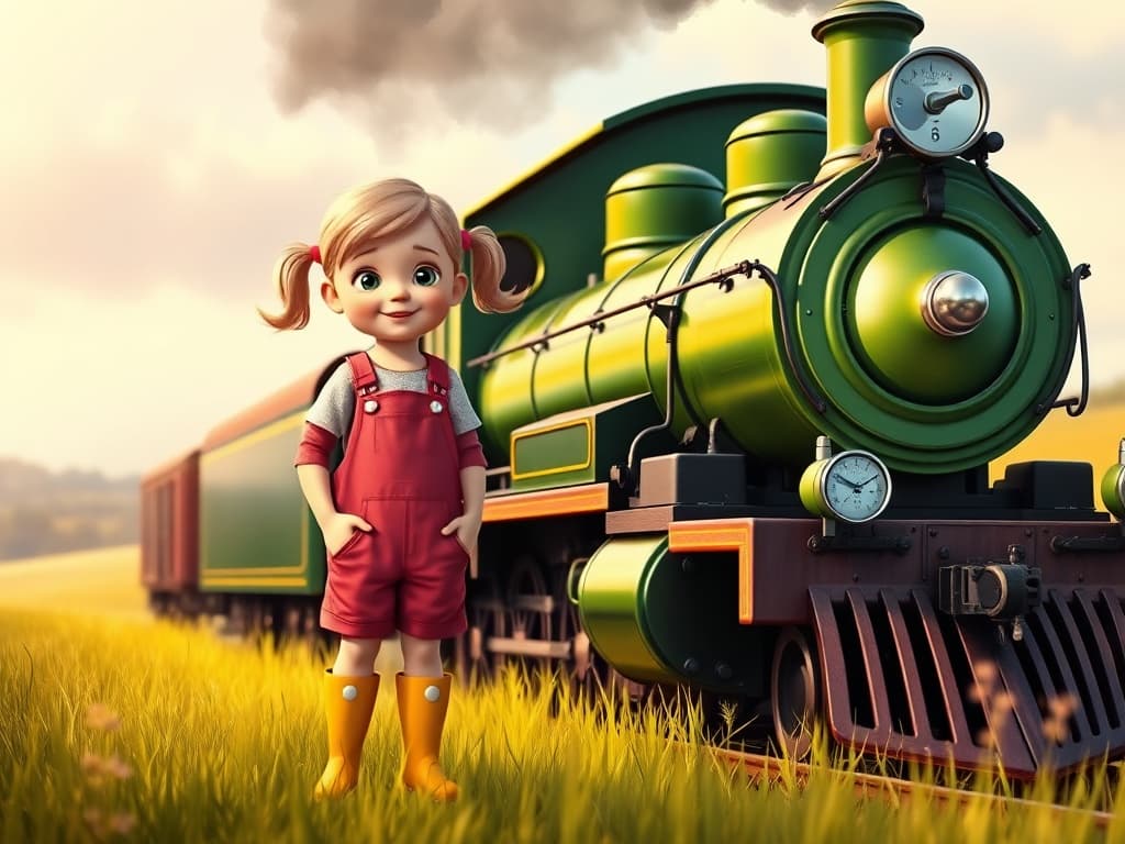 Emma and the Brave Green Train